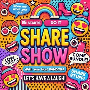 FRI @ 9:30 EST JOIN MY CLOSET CLEAROUT SHARE SHOW